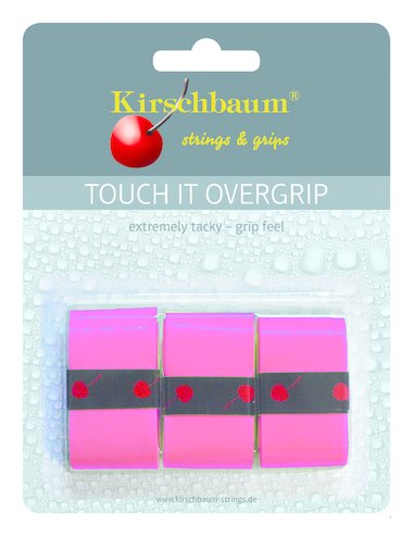 TOUCH IT OVERGRIP x 3 PINK