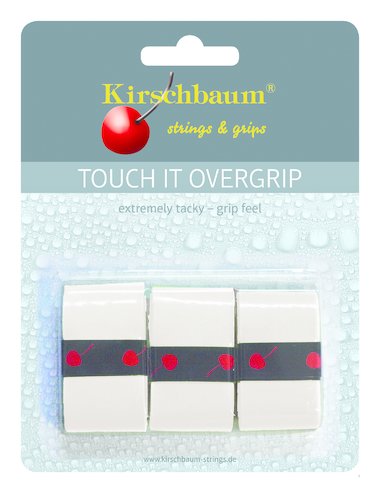TOUCH IT OVERGRIP x 3 WHITE